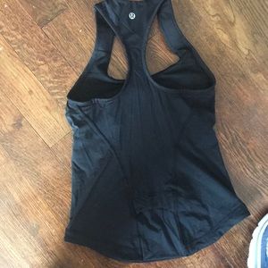 Black lululemon racerback